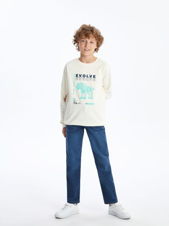 Boys' Crew Neck Sweatshirt