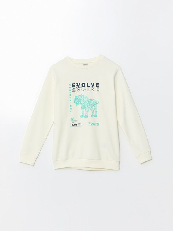 Boys' Crew Neck Sweatshirt