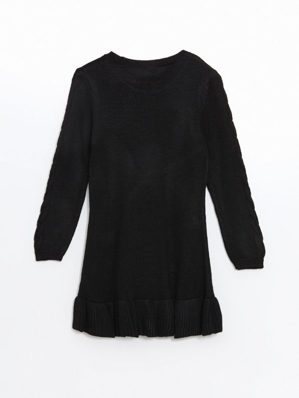 Girls' Thick Crew Neck Sweatshirt