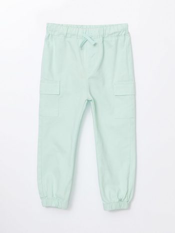 Belted Linen Blend Boys' Pants