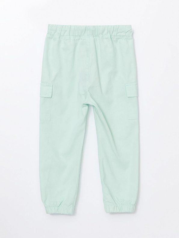 Belted Linen Blend Boys' Pants