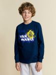Bicycle Neck Batman Reversible Sequin Boys T-Shirt