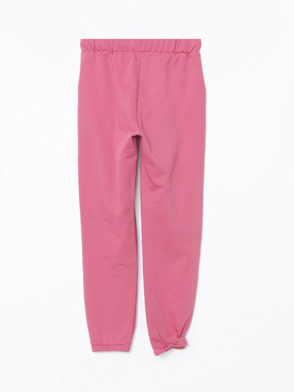 LCW Kids Pink Elastic Waist Girls' Jogger Pants