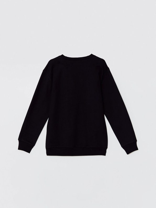 Boys' Printed Crew Neck Sweatshirt