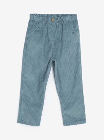 Girls' Elastic Waist Wide Leg Pants