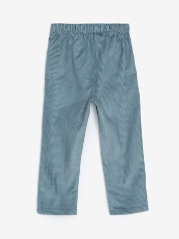 Girls' Elastic Waist Wide Leg Pants