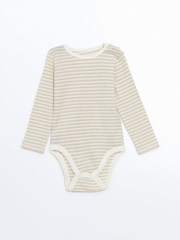 Boys' Printed Crew Neck Bodysuit Set