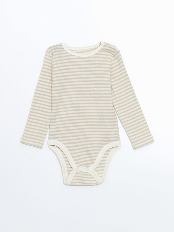 Boys' Printed Crew Neck Bodysuit Set