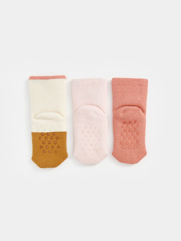 Basic Baby Girl Beanie Set