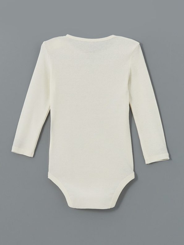 Boys' Crew Neck Snap Bodysuit