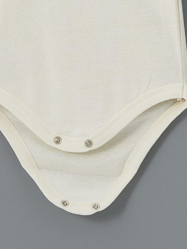 Boys' Crew Neck Snap Bodysuit