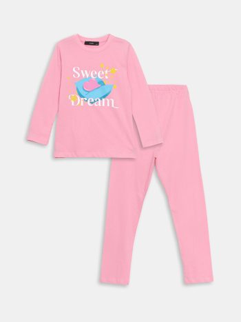 Sponge Bob Printed Crew Neck T-Shirt for Girls
