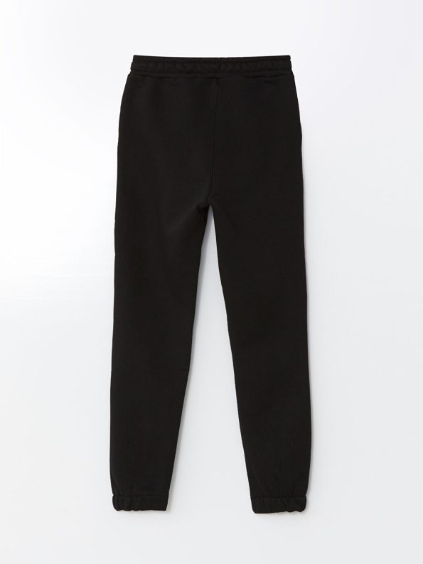 LCW Kids Navy Blue Elastic Waistband Girls' Jogger Pants