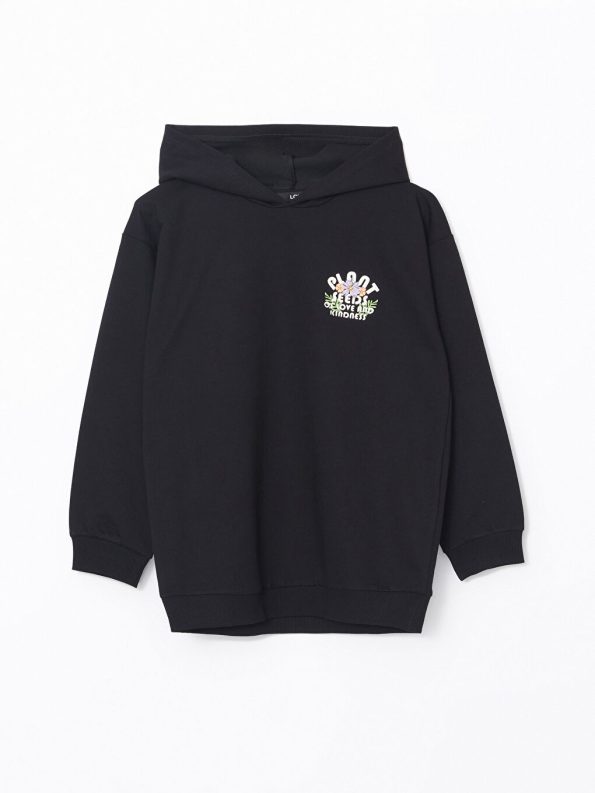 Girls' Thick Sweatshirt and Leggings Set