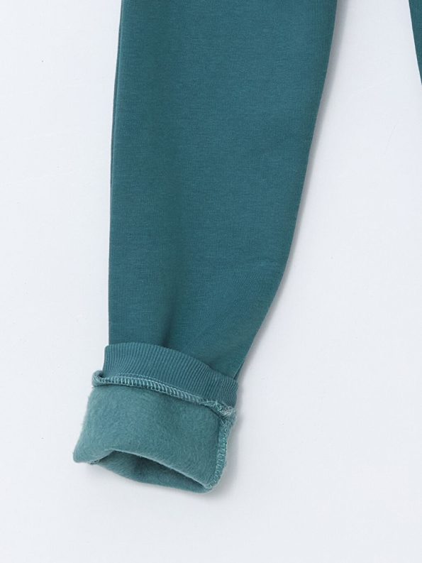 Girls' Thick Long Sleeve Zip-Up Sweatshirt