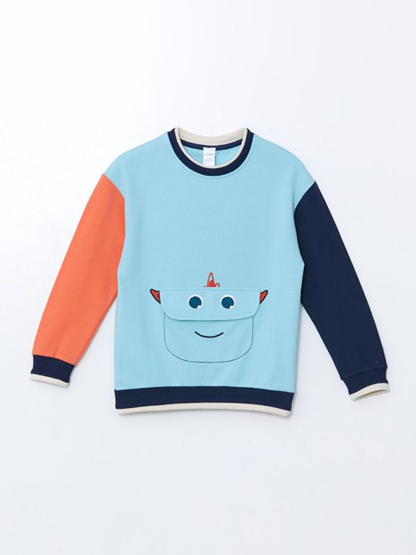Polo Neck Cotton T-Shirt for Boys