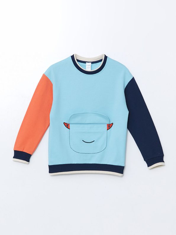Polo Neck Cotton T-Shirt for Boys
