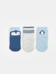 Printed Baby Boys' Sock Set - 3 Pairs