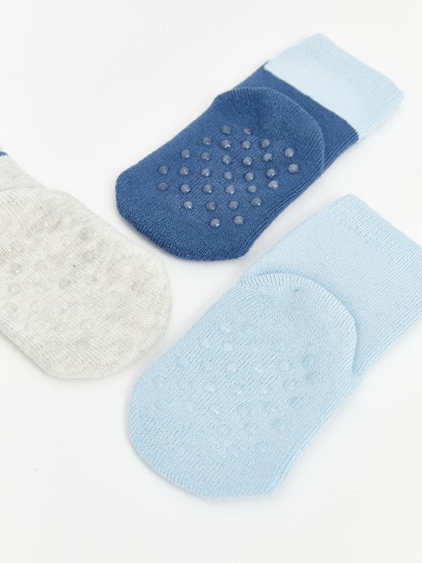 Printed Baby Boys' Sock Set - 3 Pairs