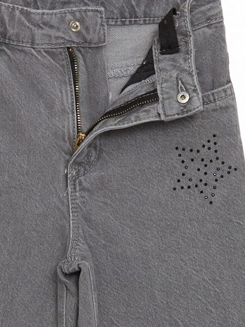 Faux Leather Girls' Jacket