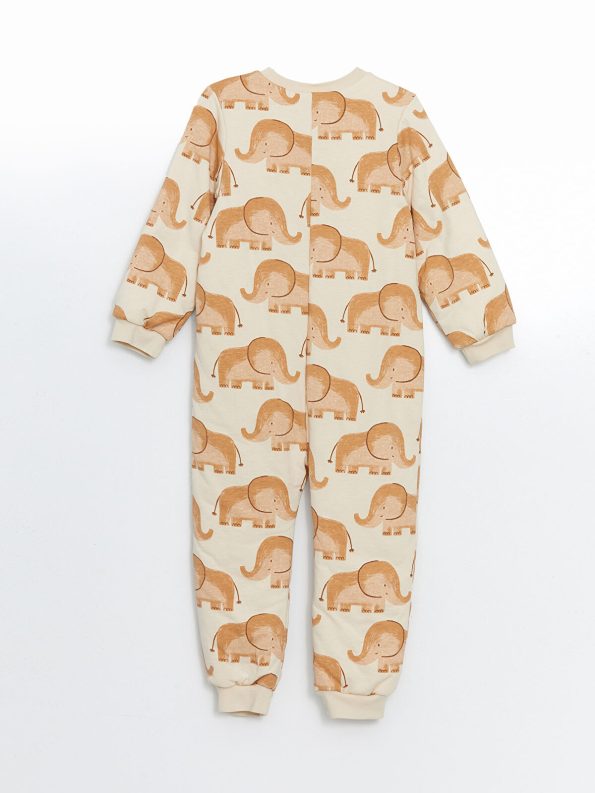 LCW Baby Beige 1.6 Tog Printed Baby Sleep Bag