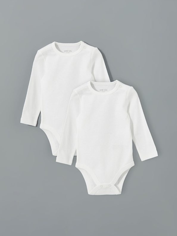 Boys' Printed Crew Neck Bodysuit Set