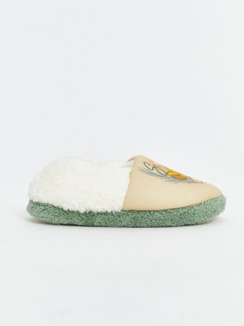 Printed Velcro Baby Boy Slippers