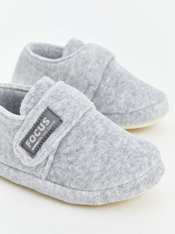 Printed Velcro Baby Boy Slippers