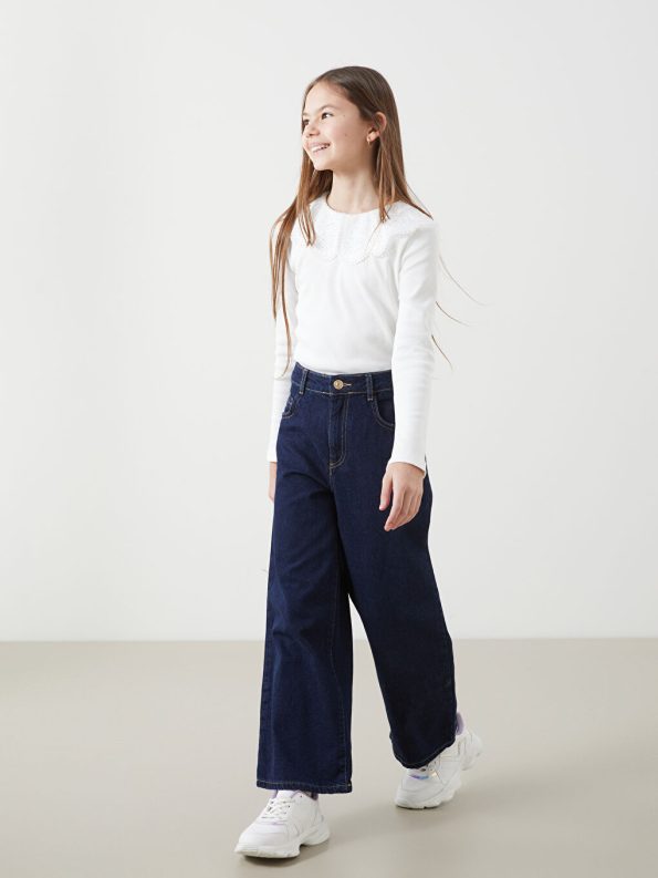 Girls' Elastic Waist Cargo Sweatpants