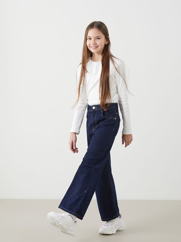 Girls' Elastic Waist Cargo Sweatpants