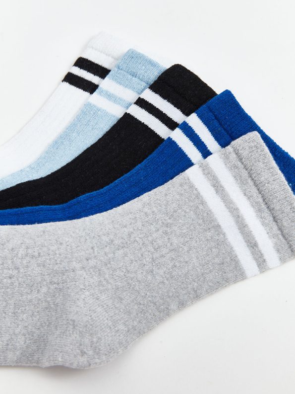 Striped Boys' Ankle Socks Set of 7
