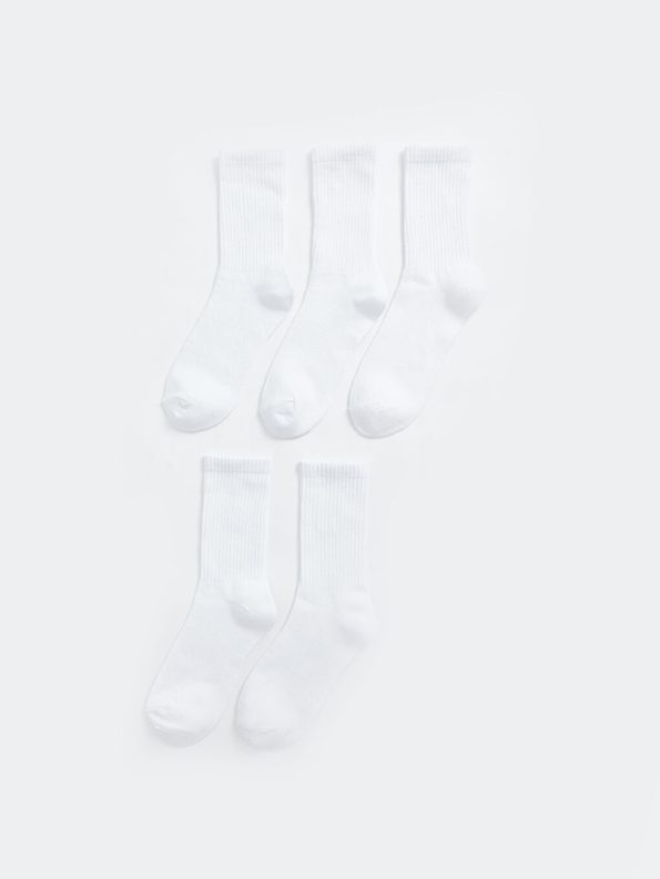 Striped Boys' Ankle Socks Set of 5