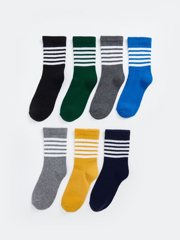 Striped Boys' Ankle Socks - Pack of 5