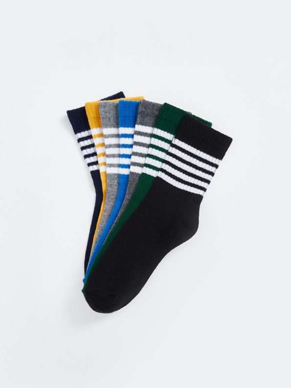 Striped Boys' Ankle Socks - Pack of 5