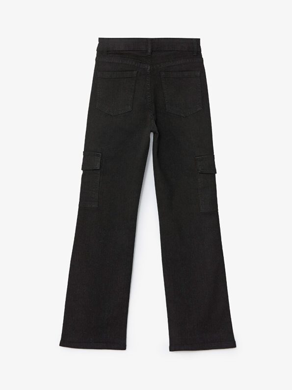 Girls' Thick Tracksuit with Stand-Up Collar