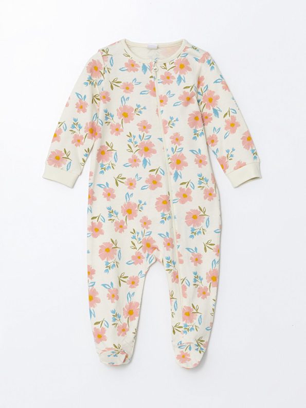 Minnie Mouse Printed Baby Girl Bodysuit and Pants Set