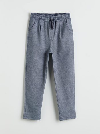 Boys' Thick Jogger Pants with Elastic Waistband