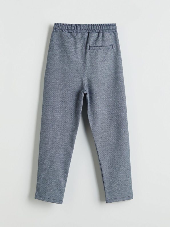Boys' Thick Jogger Pants with Elastic Waistband