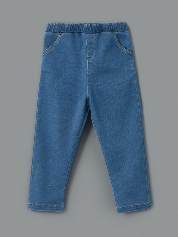 LCW Baby Cream High Collar Boys' Shirt and Pants Set