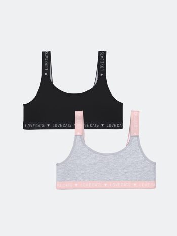 Printed Girls' Crop Top