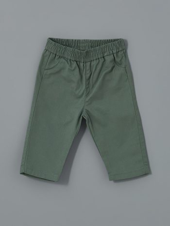 Elastic Waist Basic Baby Boy Pants