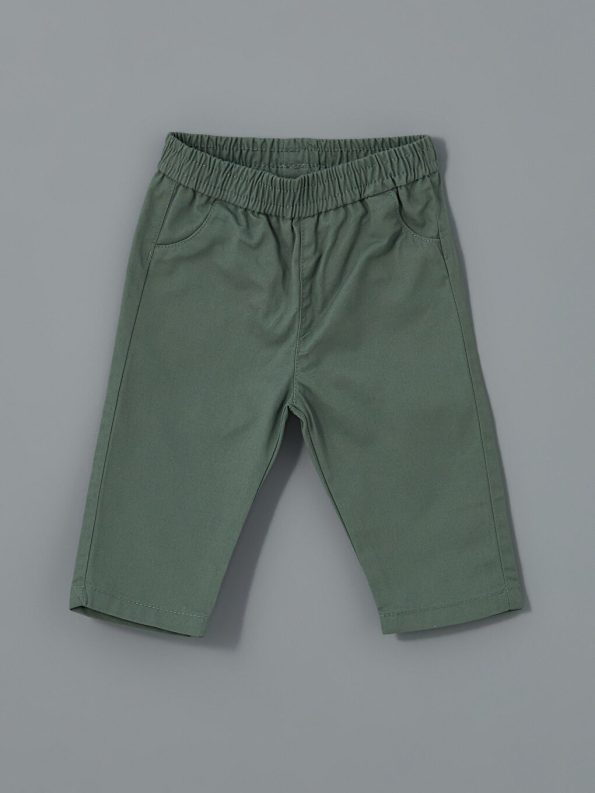 Elastic Waist Basic Baby Boy Pants