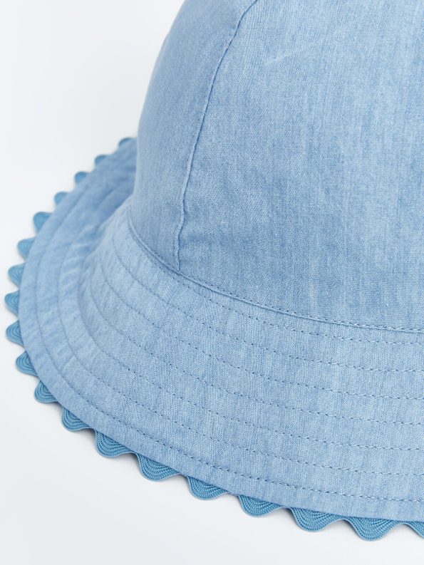 LCW Accessories Blue Basic Baby Girl Bucket Hat