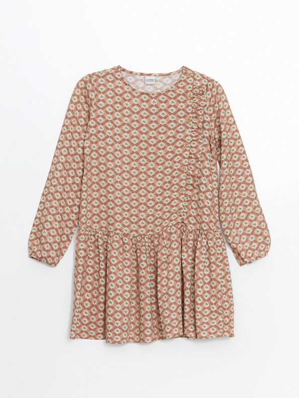 Girls' Bicycle Neck Dress