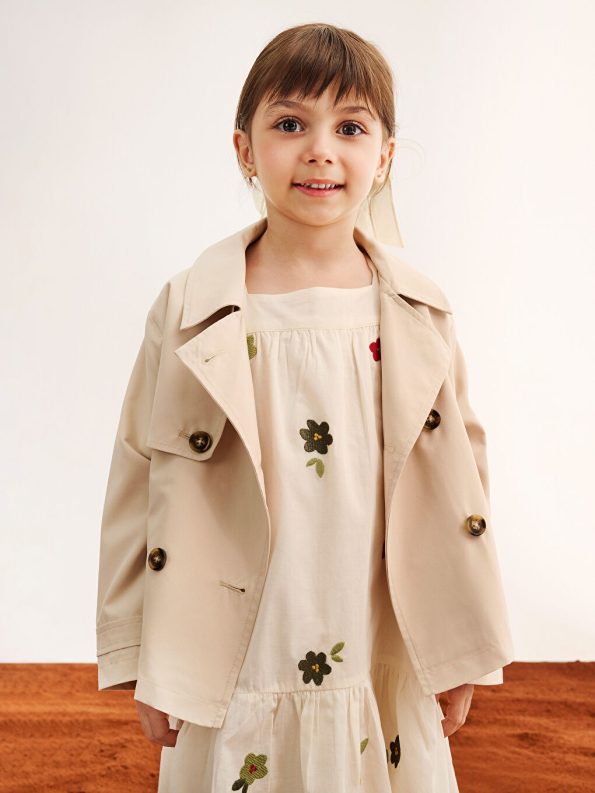Heart Printed Girls Dress