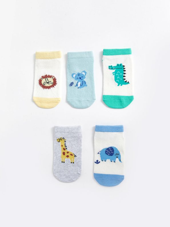 Boys' Baby Socks - Pack of 5