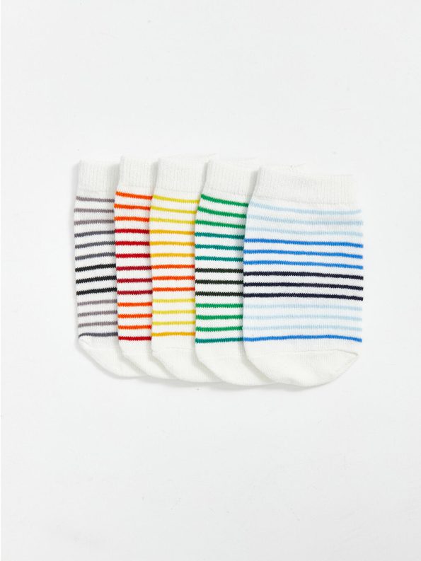 Printed Baby Boy Socks Set of 5