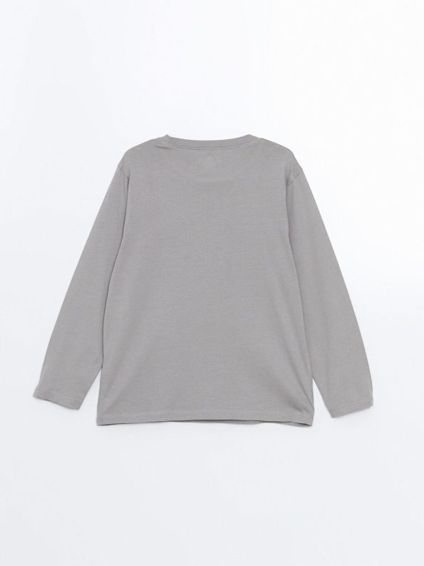 Boys' Printed Crew Neck T-Shirt