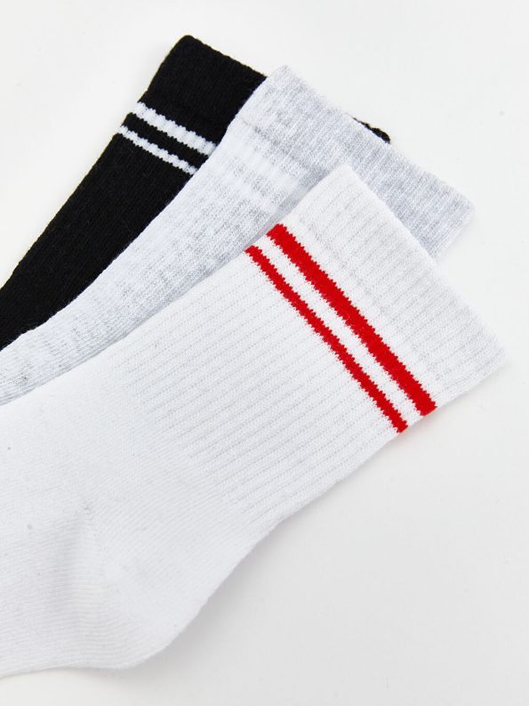 Embroidered Baby Boy Socks Set of 3