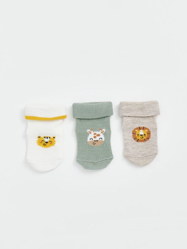 Long Sleeve Printed Baby Boy Bodysuit Set